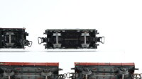 Märklin H0 Konvolut Niederbordwagen, Hochbordwagen, Autotransportwagen (ohne PKW), DB/u.a.