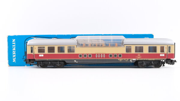 Märklin H0 4090 Reisezugwagen (TEE-Aussichtswagen 1.Kl beige-rot) ADüm 101 der DB