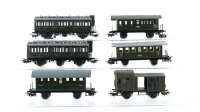 Märklin H0 Konvolut Personenwagen, Abteilwagen, Begleitwagen, Länderbahn