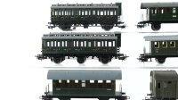 Märklin H0 Konvolut Personenwagen, Abteilwagen, Begleitwagen, Länderbahn