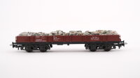 Märklin H0 4473 Niederbordwagen braun Rlmms der DB / Rlmms der SBB