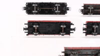 Märklin H0 Konvolut Autotransportwagen (ohne PKW), Niederbordwagen, DB