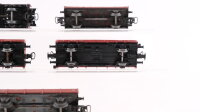 Märklin H0 Konvolut Autotransportwagen (ohne PKW), Niederbordwagen, DB