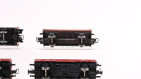 Märklin H0 Konvolut Autotransportwagen (ohne PKW), Niederbordwagen, DB