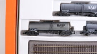 Roco H0 44021 Kesselwagen-Set BASF DB