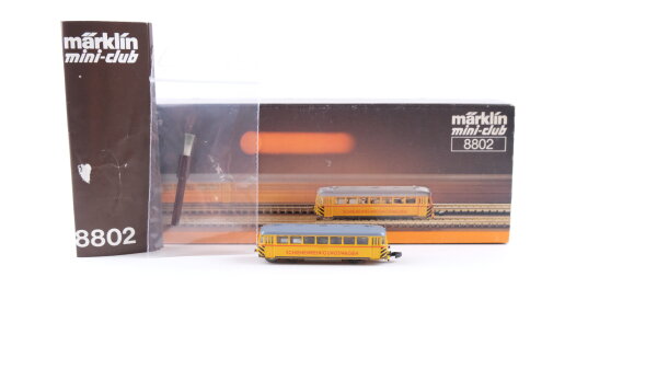 Märklin Spur Z 8802 Schienenreinigungswagen BR 724 DB