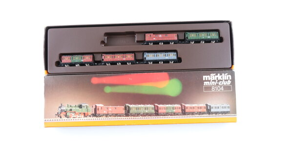 Märklin Spur Z 8104 Personenzug KPEV (unvollständig)