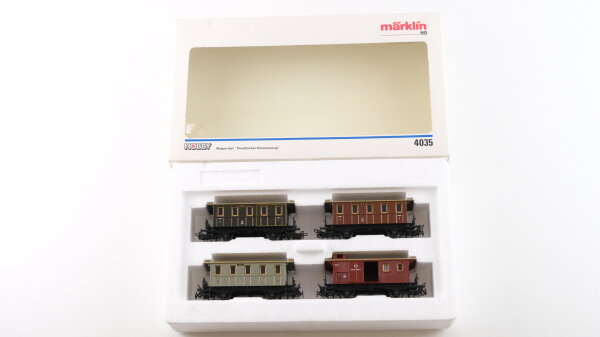 Märklin H0 4035 Wagen-Set "Preußischer Personenzug" der K.P.E.V.