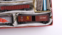 Märklin H0 3160 Zugpackung US Güterzug mit M-Gleis von 1961/62 Wechselstrom Analog