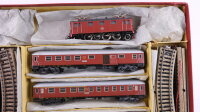 Märklin H0 3230 Zugpackung Schwedischer Schnellzug SJ mit M-Gleis von 1960 Wechselstrom Analog