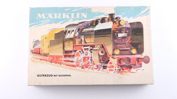 Märklin H0 3203 Güterzug mit Gleisoval M-Gleis (unvollständig)