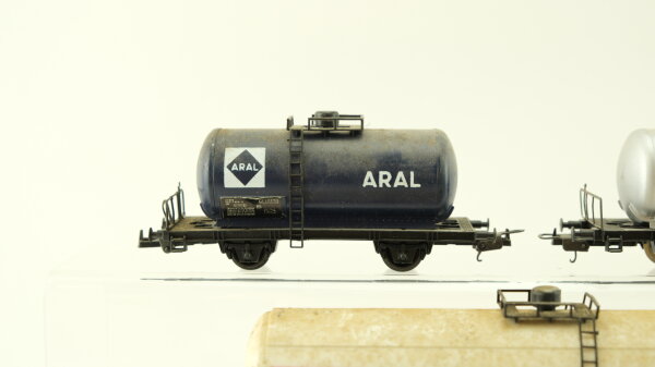 Lima H0 Konvout Kesselwagen (2-achsig, Esso/ARAL), Kesselwagen (4-achsig, Butagaz/Mobiloil), FS/u.a.