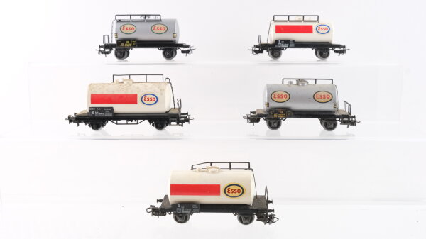 Märklin H0 Konvolut Kesselwagen (Esso) DB