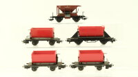 Märklin H0 Konvolut Kipploren, Schotterwagen, DB/u.a.