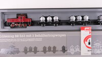 Märklin H0 2874 Güterzug BR E63 mit Behälterwagen der DB Wechselstrom Analog (vermutlich verharzt)