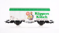 Liliput H0 Konvolut Kühlwagen (Jever Pilsner, Küppers Kölsch), Gedeckter Güterwagen mit Dienstabteil, DB/u.a.