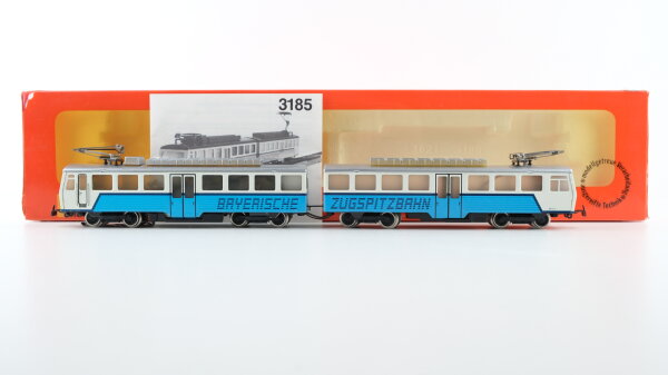 Märklin H0 3185 E-Triebzug Beh 4/8 11 Bayerische Zugspitzbahn Wechselstrom Analog