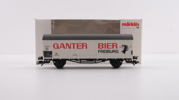 Märklin H0 46201 Bierwagen GANTER BIER (Kühlwagen) Tnfhs 38 der DB Insider Jahreswagen 2004