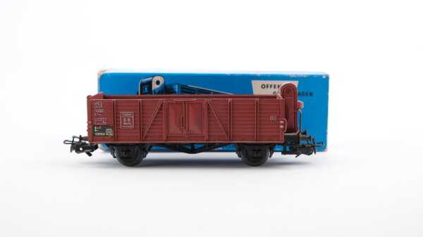 Märklin H0 4601 Offener Güterwagen mit Bremserhaus  Ommru 33 der DB EUROP-Wagen