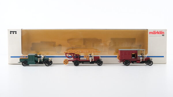 Märklin H0 1893 Oldtimer-Set Feuerwehrfahrzeuge