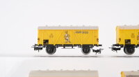 Märklin H0 Konvolut gedeckter Güterwagen "Jamaica Banannen" DB