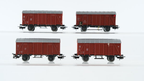 Märklin H0 Konvolut gedeckter Güterwagen DB