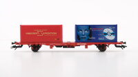 Märklin H0 47703 Behälter-Tragwagen (Containerwagen)  Lgnss 570 der DB AG