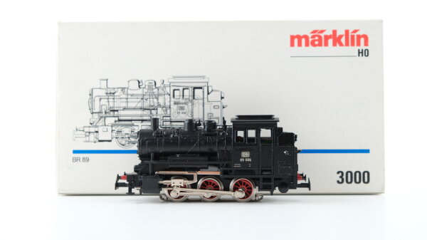 Märklin H0 3000 Tenderlokomotive BR 89 der DB Wechselstrom Analog