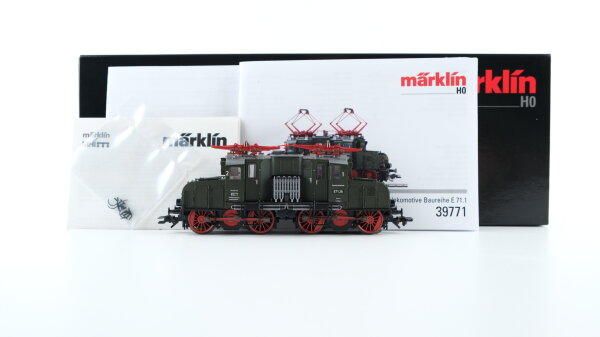 Märklin H0 39771 Elektrische Lokomotive E 71 der DB Wechselstrom Digital Sound DCC mfx+