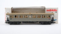 Märklin H0 4214 Reisezugwagen (grauer Wagenkasten) C4 (C4id Wü 99) der K.W.St.E. in EVP