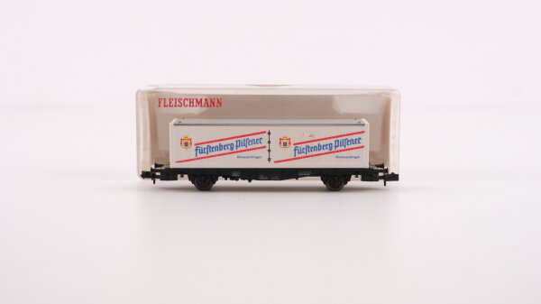 Fleischmann N 8244 Containertragw. Fürstenberg Pilsener Lbs 593 DB