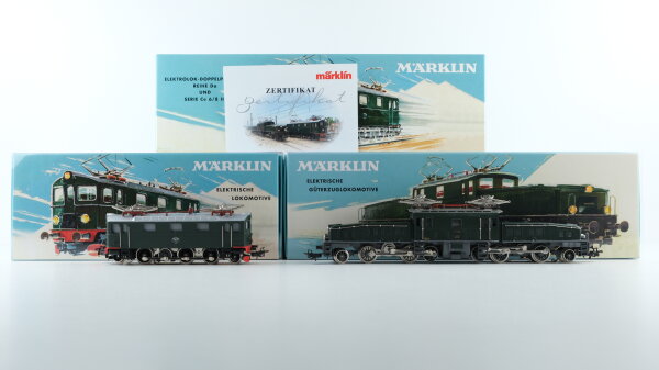 Märklin H0 31100 Elektrolok-Doppelpackung Reihe Da und Serie Ce 6/8III SBB Wechselstrom Digital mfx