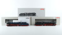 Märklin H0 37955 Set mit 2 Dampflokomotiven DB Wechselstrom Digital RailCom