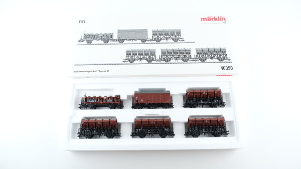 Märklin H0 46350 Muldenkippwagen-Set 1 der DB