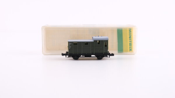 Minitrix N 5132540 Güterzugbegleitwagen Pwg DB