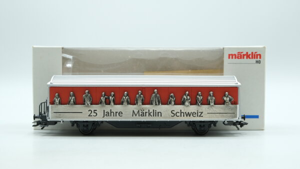 Märklin H0 4735,929 Schiebewandwagen 25 Jahre Märklin Schweiz (1)  Hbils der SBB