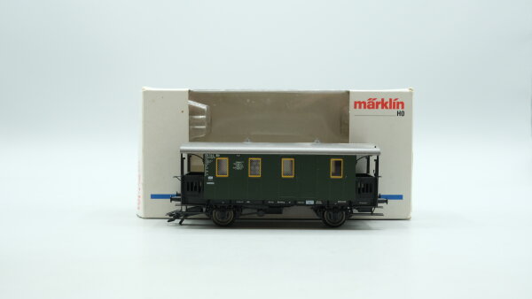 Märklin H0 4303 Post- und Gepäckwagen (09 344 Nür) ehem. PwPostL bay 00 der DB