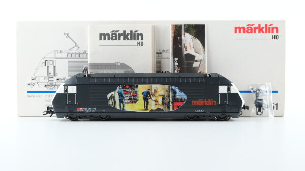 Märklin H0 3451 Elektrische Lokomotive Serie 460 der SBB Wechselstrom Delta Digital (vermutlich verharzt)