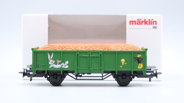 Märklin H0 44242 Offener Güterwagen Möhren-Transport  O Jahreswagen 2003