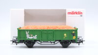 Märklin H0 44242 Offener Güterwagen Möhren-Transport  O Jahreswagen 2003