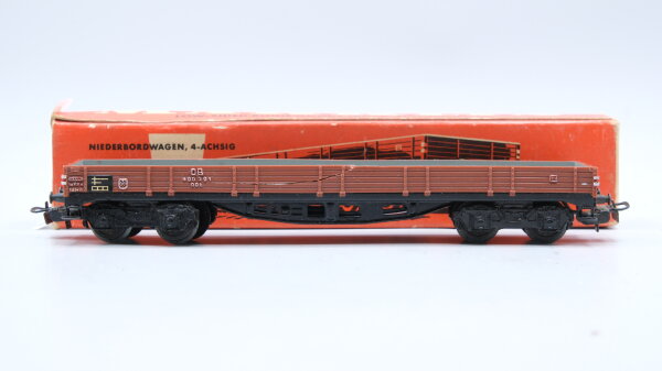 Märklin H0 4514 Niederbordwagen  00t  Rklmm-tu der DB