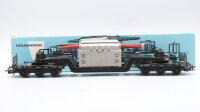 Märklin H0 4617 Tiefladewagen mit Transformator (AEG) SST 53  St 52 der DB