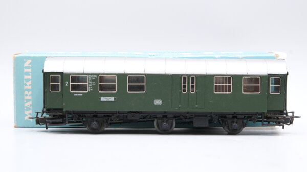 Märklin H0 4080 Personenwagen mit Gepäckabteil 2.KL  BD3yge der DB