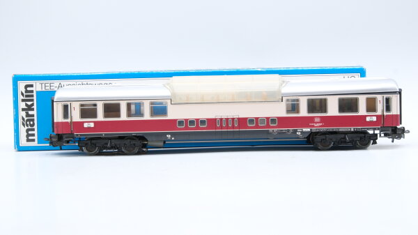 Märklin H0 4090 Reisezugwagen (TEE-Aussichtswagen 1.Kl beige-rot) ADüm 101 der DB