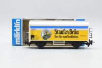 Märklin H0 4429 Bierwagen STAUFEN BRÄU (Kühlwagen)  Ichqrs 377 der DB