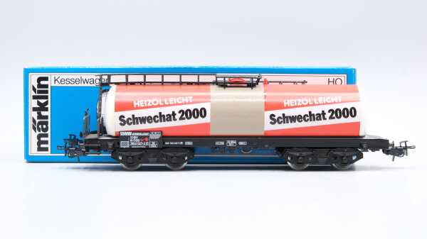 Märklin H0 4655 Mineralöl-Kesselwagen SCHWECHAT  Einheitskesselwagen der ÖBB