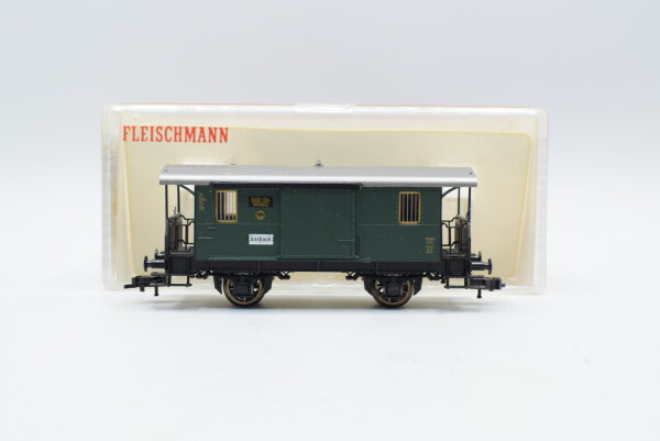 Fleischmann H0 5055 Gepäckwagen 09 134 Nürnberg DRG