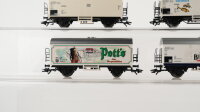 Märklin H0 Konvolut Kühlwagen "Binding, PottsBier, Seefische, DB Interfrigo" DB,u.a.