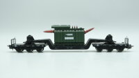 Märklin H0 4617 Tiefladewagen mit Transformator (Trafo-Union) SST 53  St 52 der DB