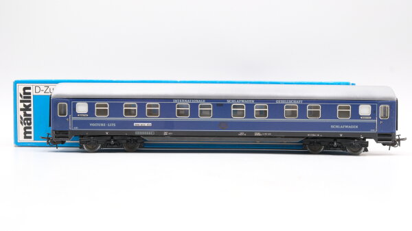 Märklin H0 4029 Reisezugwagen SCHLAFWAGEN  WLAB der ISTG